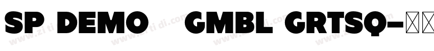 SP DEMO   Gmbl Grtsq字体转换